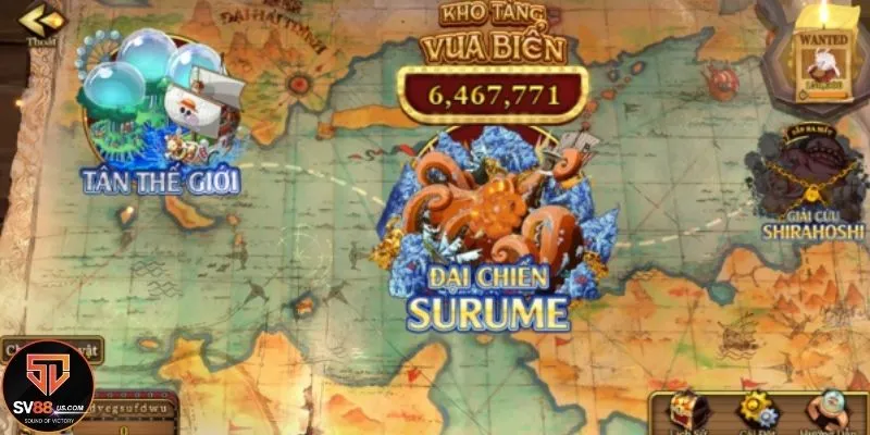 Sơ đồ hành trình săn thưởng Jackpot khi chơi SV88