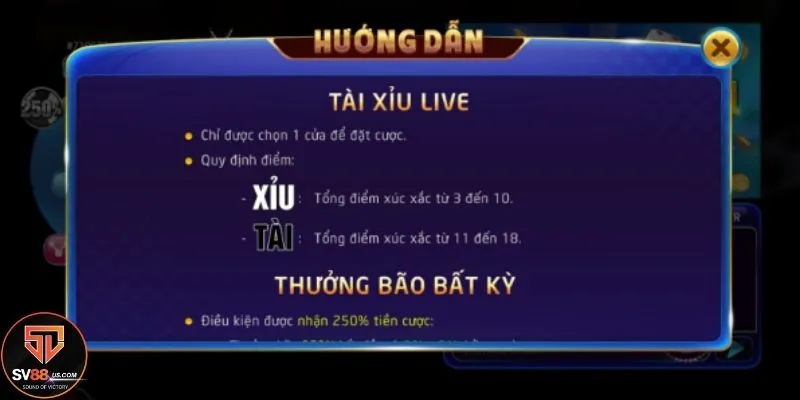 SV88 hướng dẫn chơi chi tiết cho người mới 